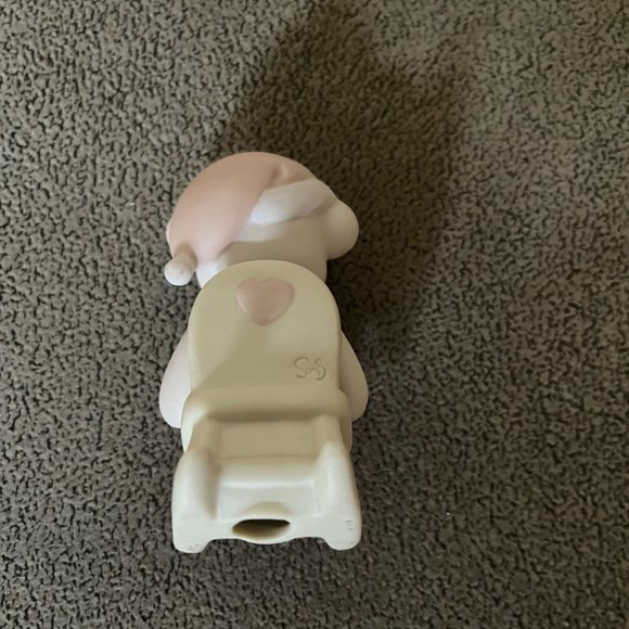 Precious Moments Santa Bear in Rocking Chair - Picture 2 of 2